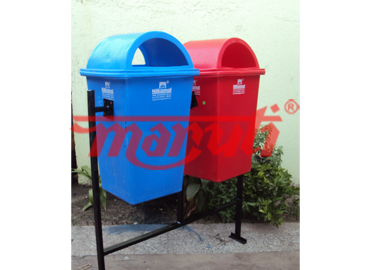 Dustbin and stand
