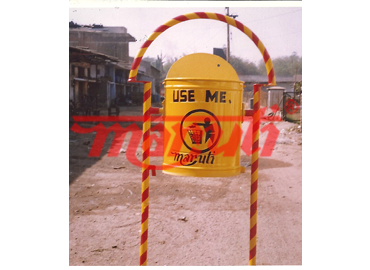 Dustbin and stand