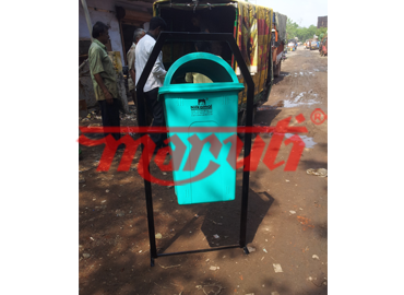 Dustbin and stand